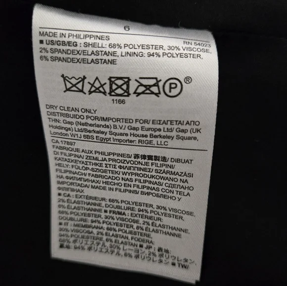 Banana Republic Black Moto Jacket Size 6 - Picture 12 of 12